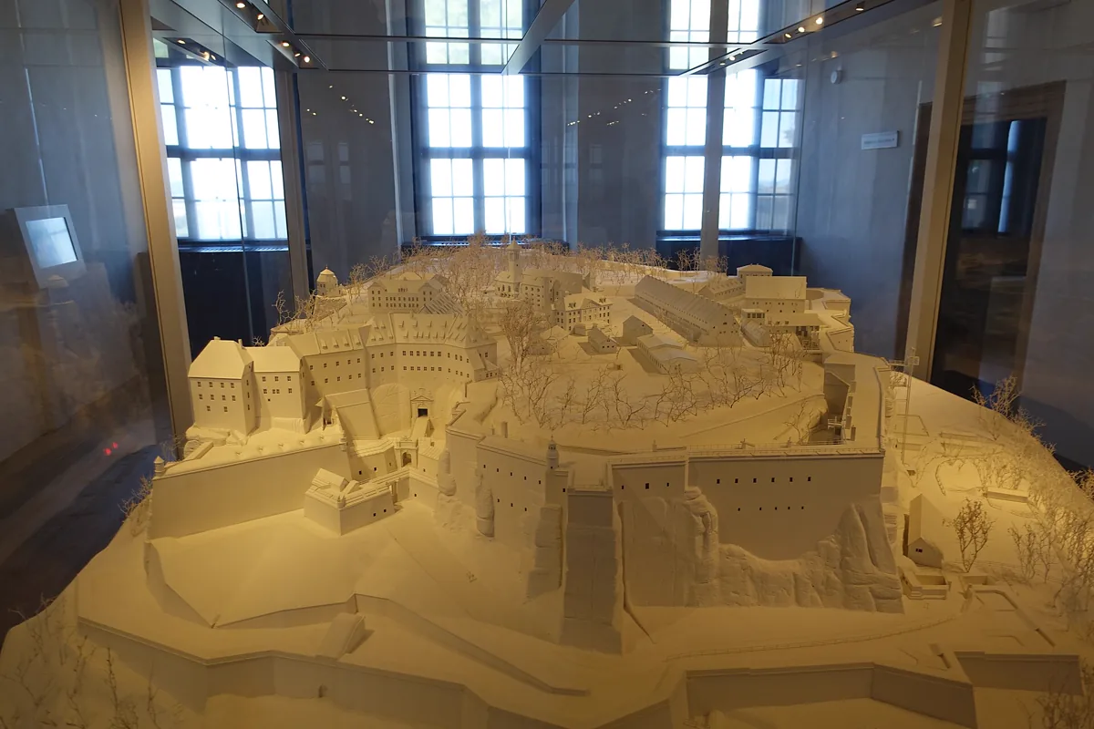 Festung Königstein in Sachsen, Modell im Museum